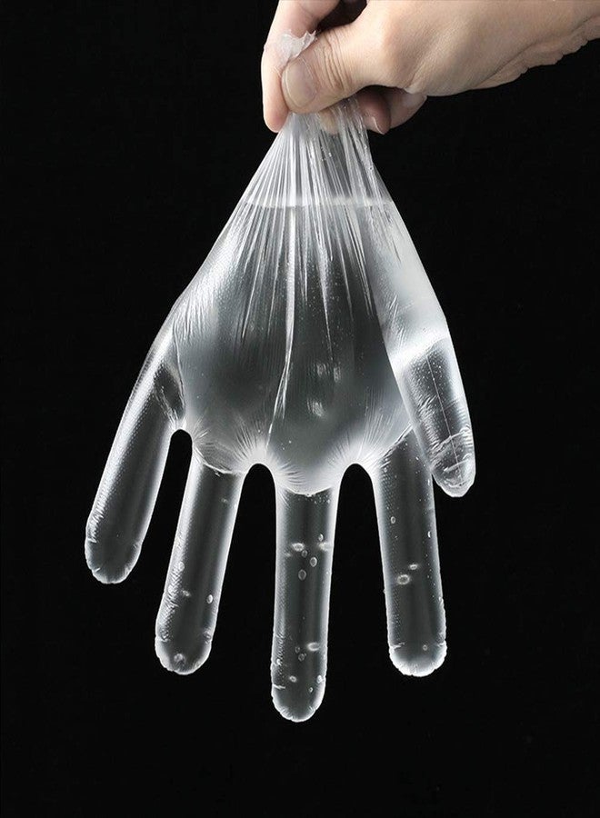 RBGIIT Biodegradable Food Grade Disposable Hand Gloves | Transparent & Disposable Gloves | Universal Size Gloves | For Gardening, Cleaning, Food Handling, Cooking and Public Areas - Image 2